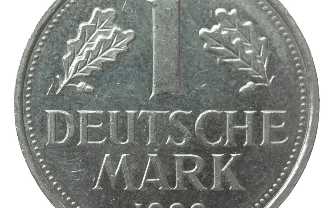 Deutsches 1 Mark-Stück von 1990 - kein echtes Sammlerstück